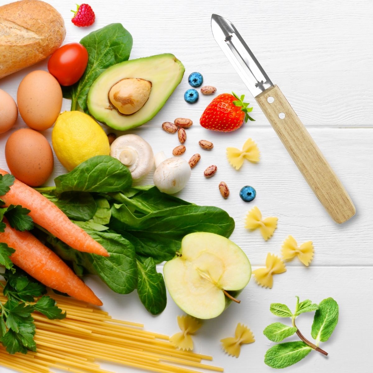 Ensemble de 2 Eplucheurs Econome Nature 16 cm Nirosta - Mathon - 2