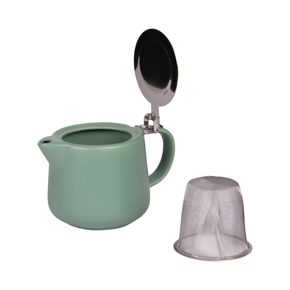 Théière avec filtre Uno amande 0,9L Table passion - Mathon - 2