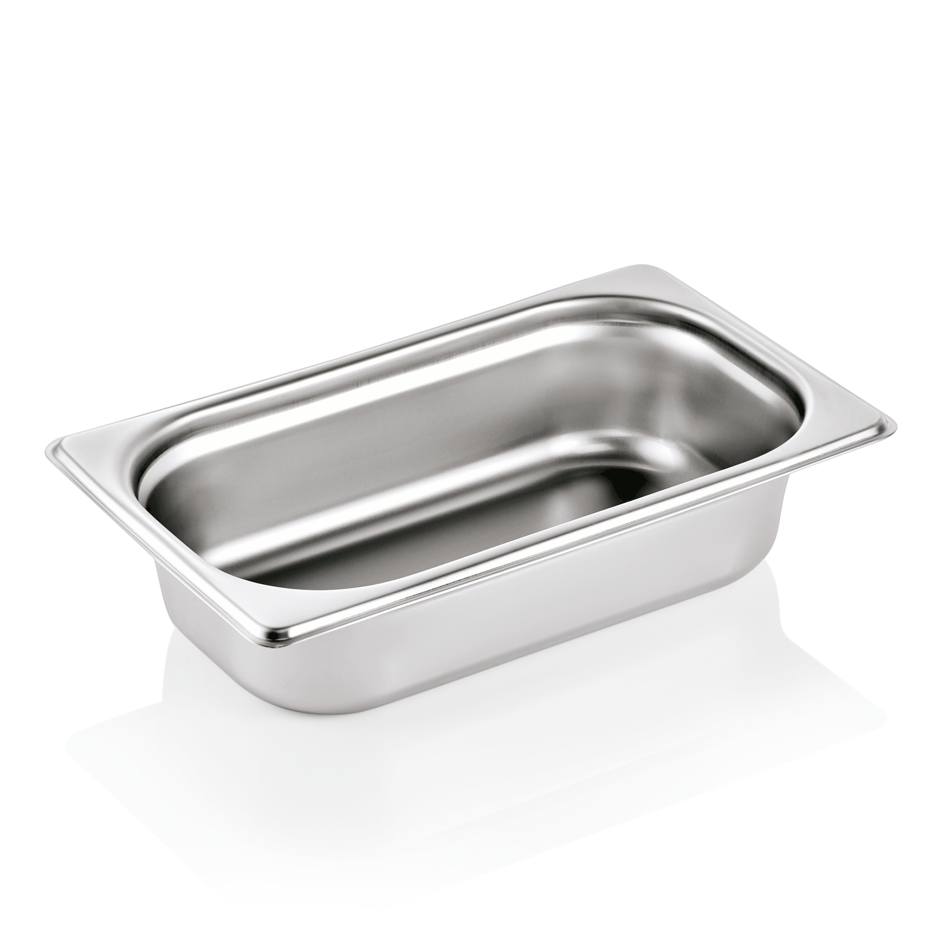 Bac GN 1/4 en Acier Chrome 1,8 L H 65 mm - WAS Germany - Mathon