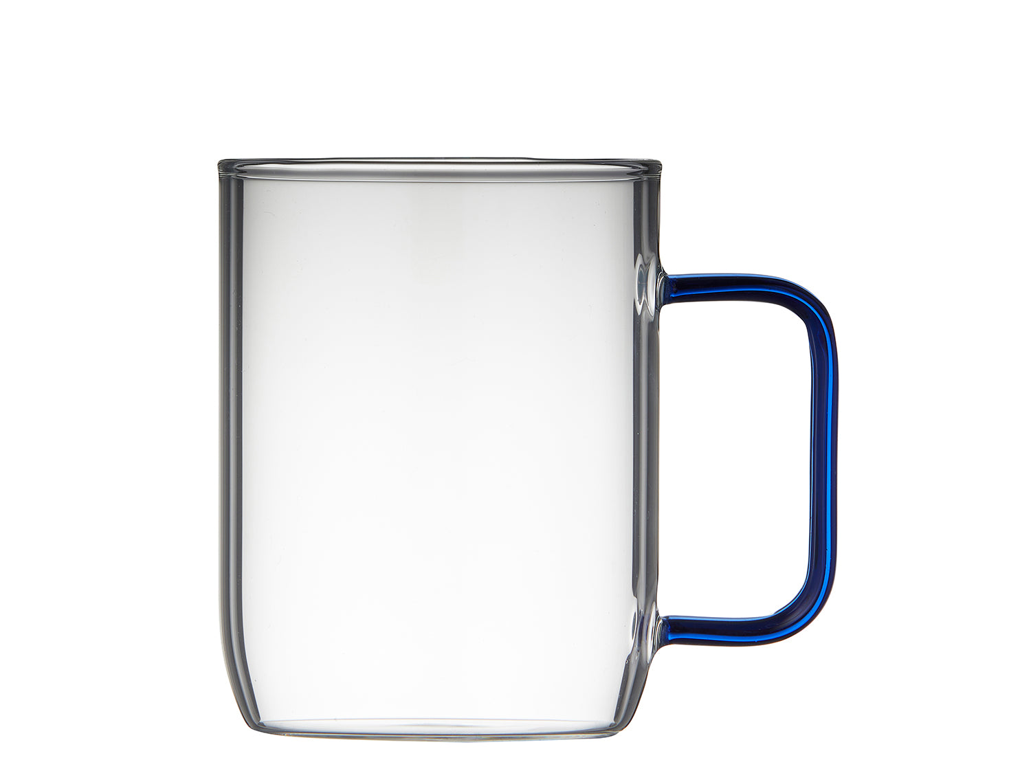 Set de 2 mugs TORINO en verre Bleu Lyngby Glas - Mathon - 3