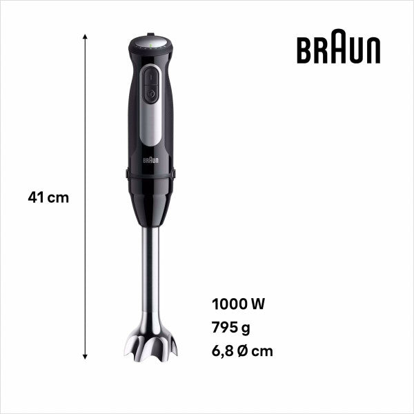 Mixeur Plongeant Braun 0x22111502 1000 W Noir Braun - Mathon - 3