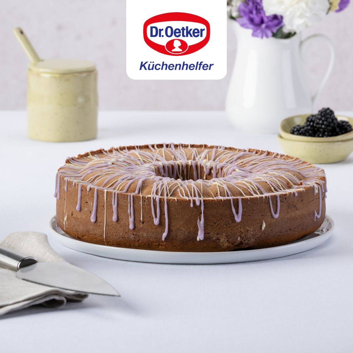 Moule à manqué et savarin double fond 28 cm Dr. Oetker Back Liebe Dr. Oetker - Mathon - 9