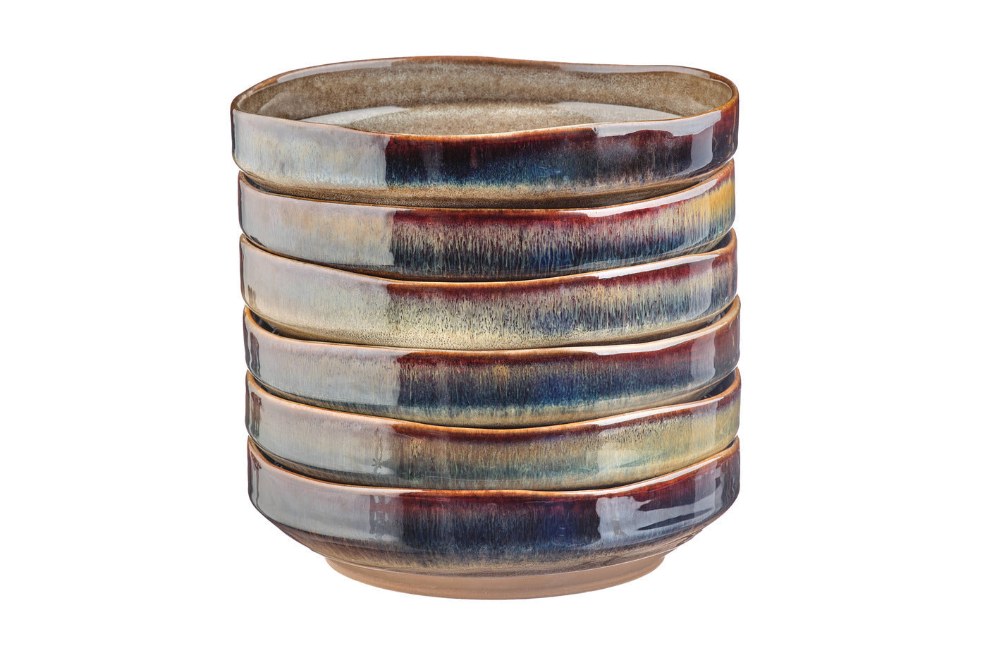 Assiette creuse GENESIS Ø21cm - 6 pièces - Basalte Björn - Mathon - 3