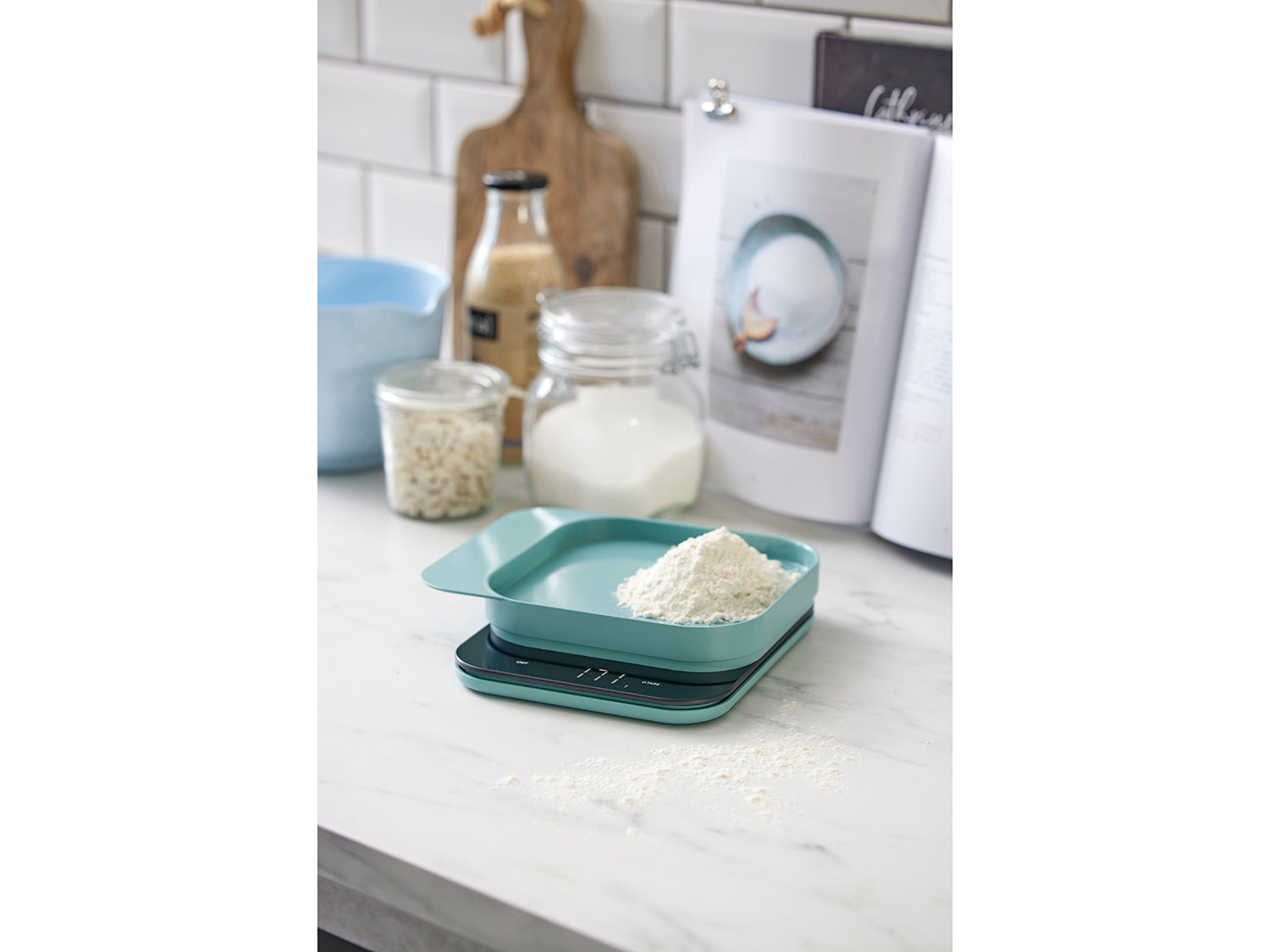 Balance de cuisine MENSURA en ABS Nordic green Rosti - Mathon - 4