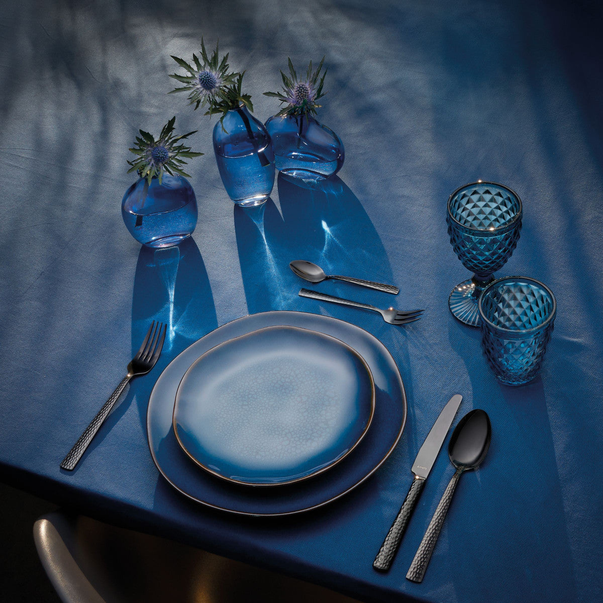 Diamond Bleu - 6 verres à pied 20 cl Médard de Noblat - Mathon - 2