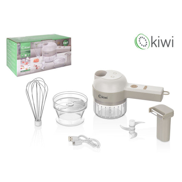 Mini Hachoir Rechargeable Et Portable Kiwi 200 Ml (6 Unités) Kiwi - Mathon - 2