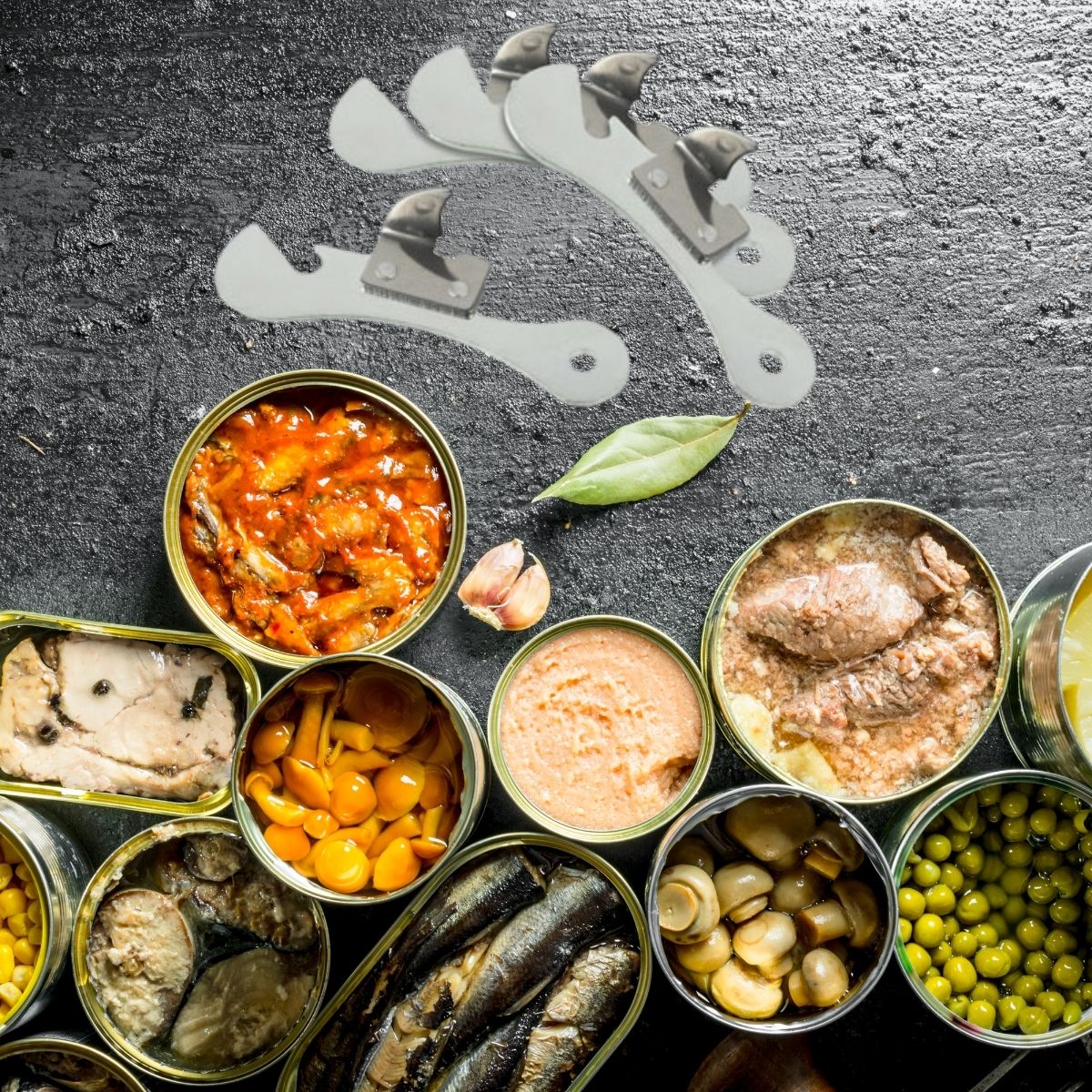 Lot de 4 ouvre-boites FM Professional - Mathon - 2