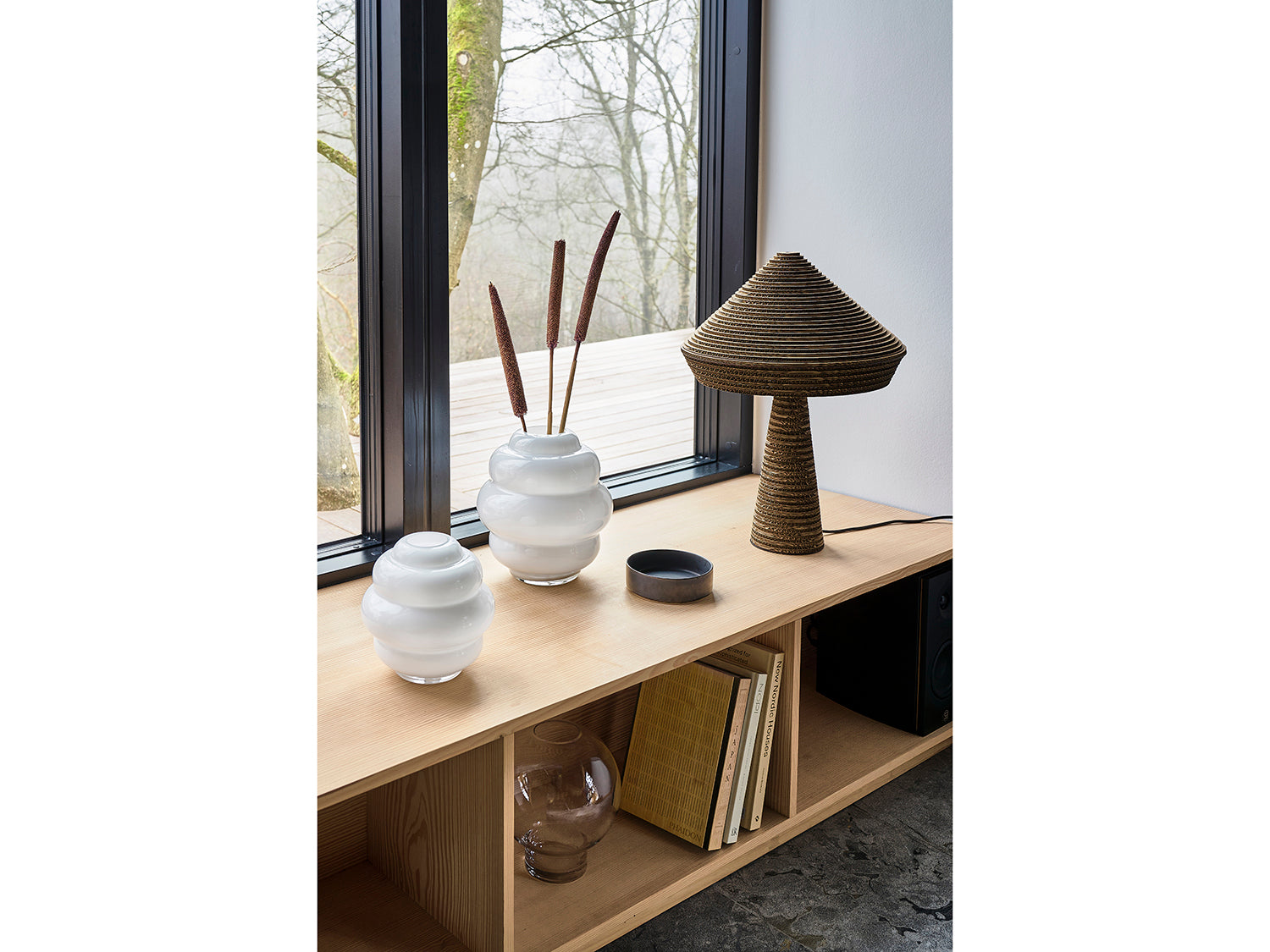 Lot de 2 bols FJORD 15cm en grès émaillé Noir métallisé Villa Collection - Mathon - 4