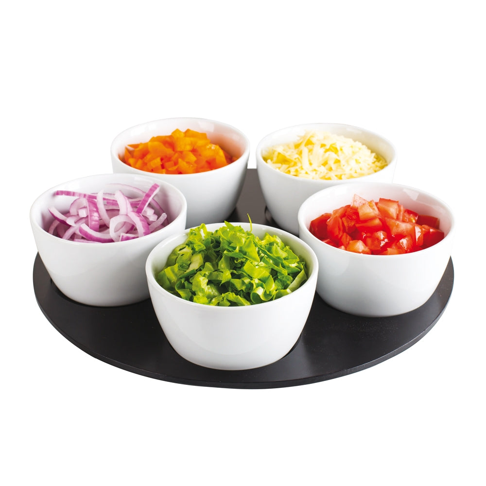 Service apéritif Piccolo 6 pièces 33 cm Table passion - Mathon - 2