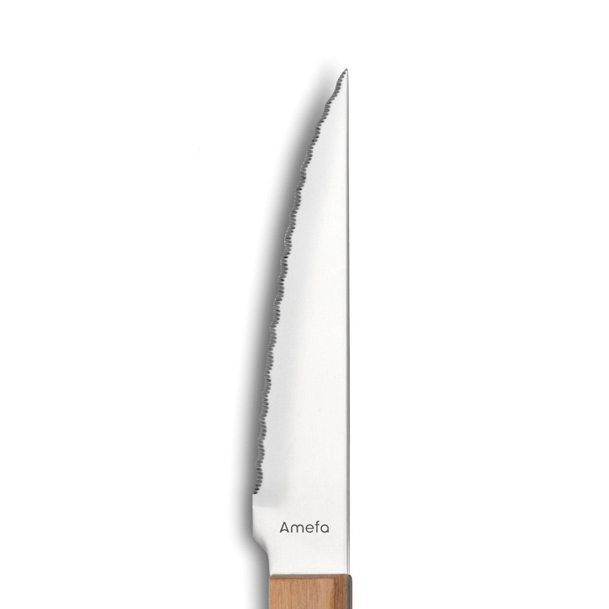 Steak Pizza Bois - Coffret 6 couteaux steak Amefa - Mathon - 3
