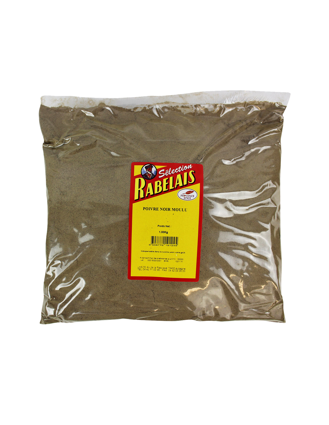 Poivre Moulu Gris - Sac 1 Kg Le Pratique - Mathon