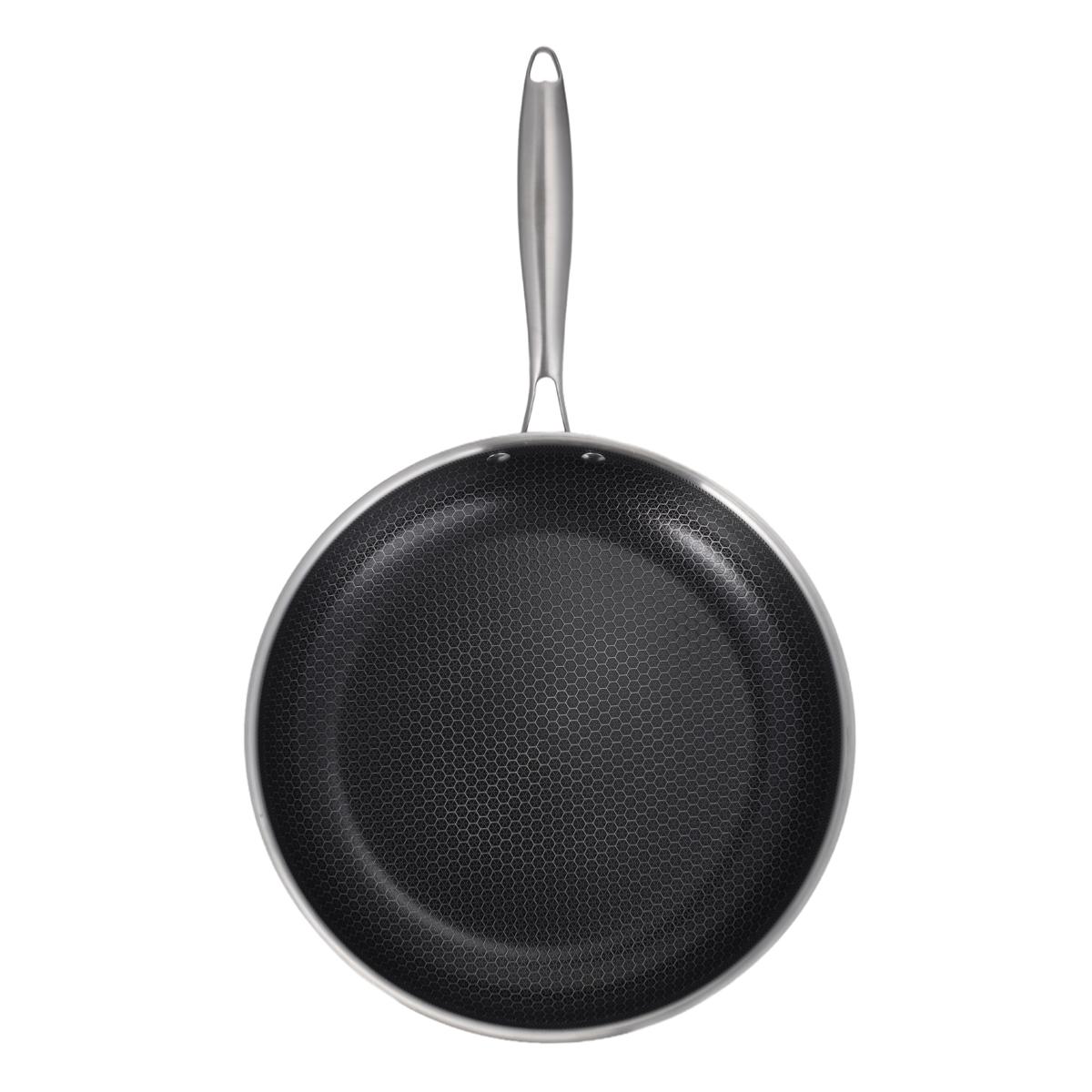 Poêle 32cm triplex - "BlackSteel" Laguiole Cuisson - Mathon - 2