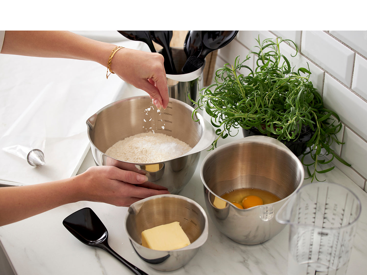 Bol à mixer MARGRETHE en acier Acier Rosti - Mathon - 7