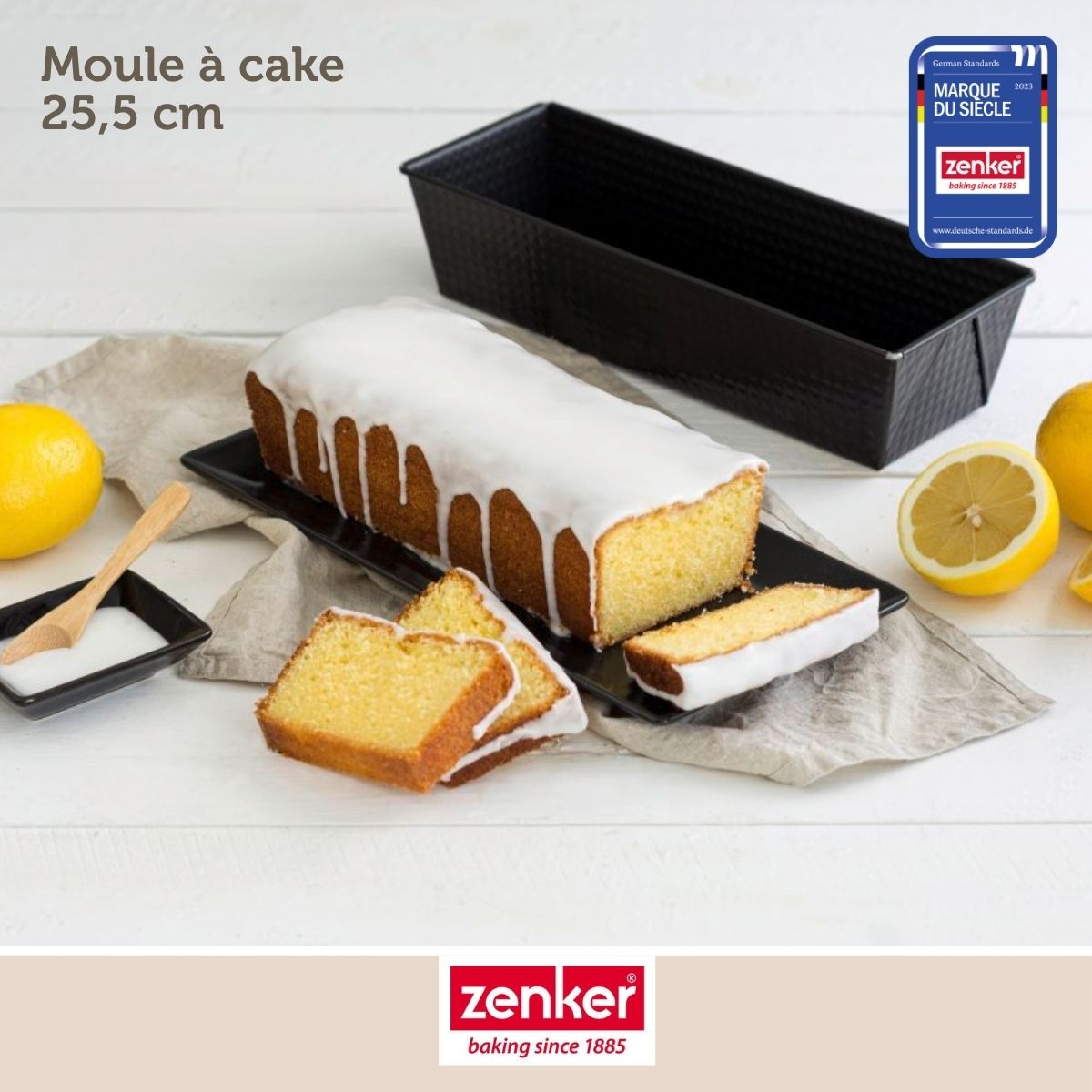 Moule à cake 25,5 cm Zenker Black Metallic Zenker - Mathon - 2