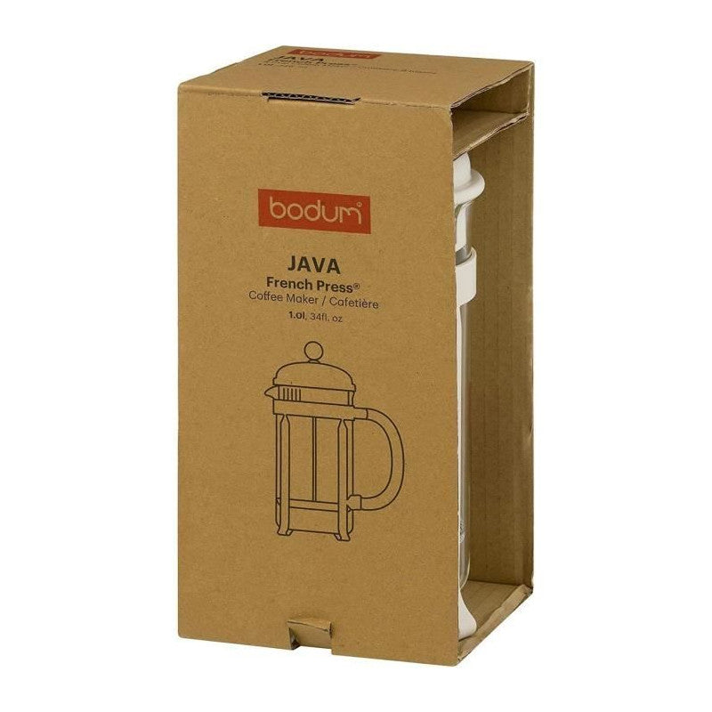 Cafetière à piston 8 tasses Java crème Bodum - Mathon - 3