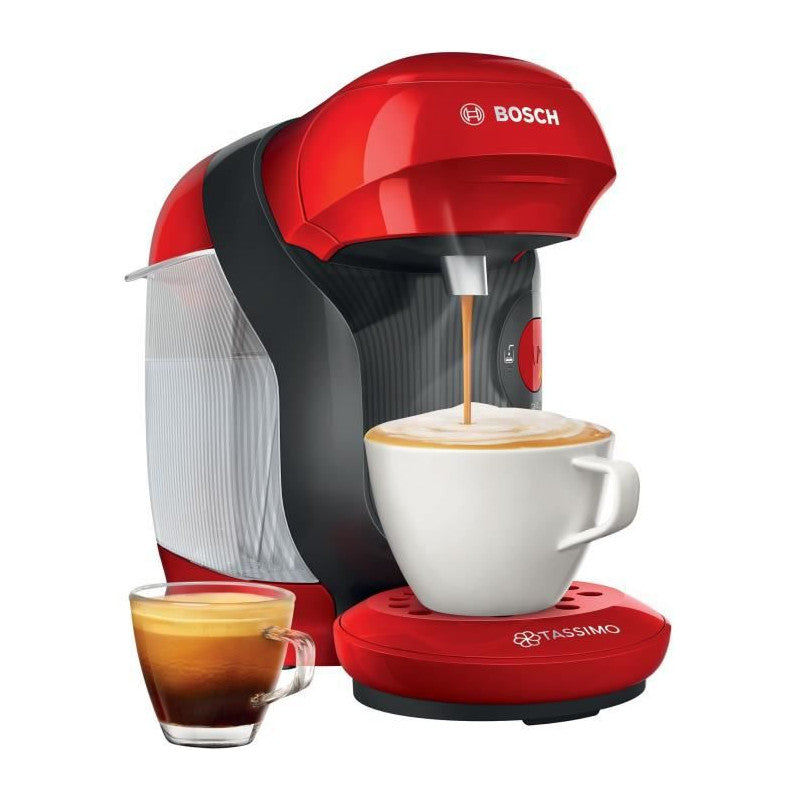 Machine Multi-boissons   - Tas1103 - Tassimo - Rouge Bosch - Mathon - 2