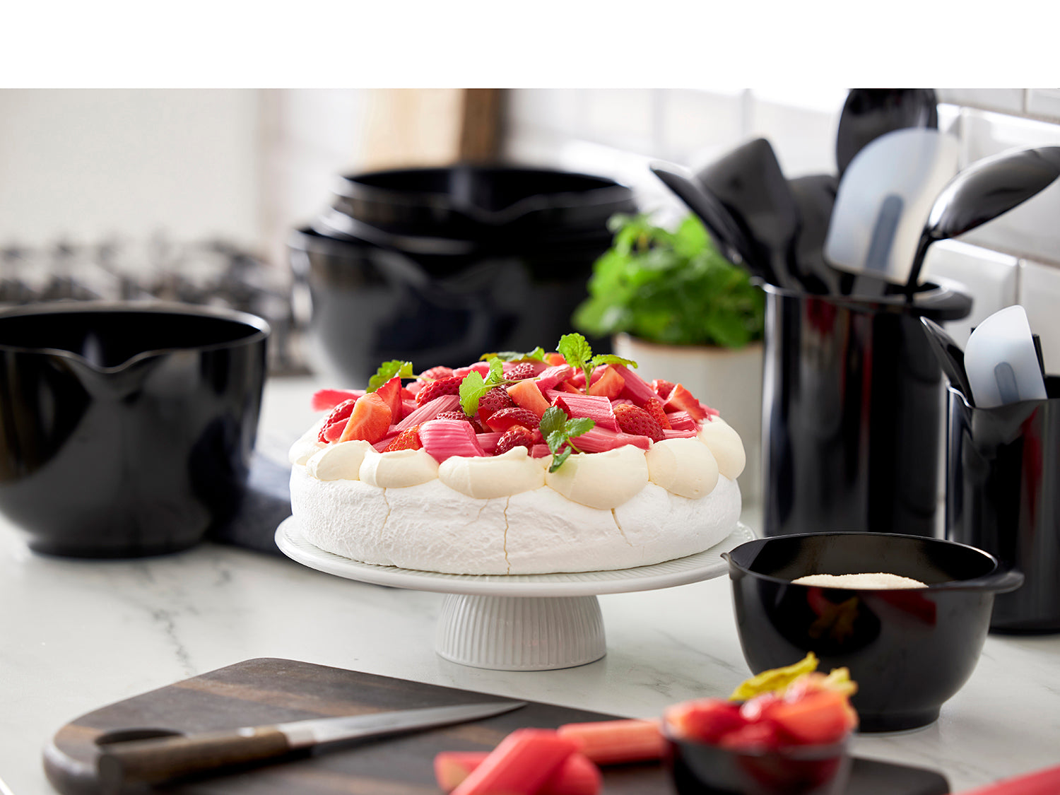 Spatule CLASSIC en plastique et silicone Noir Rosti - Mathon - 10