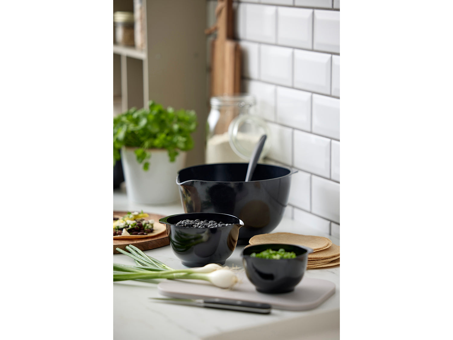 Bol à mixer NEW MARGRETHE en durostima® Noir de carbone Rosti - Mathon - 2