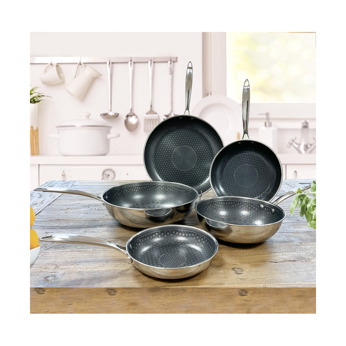 Virtuo - Lot de 2 poêles 24-28cm Cuisinox - Mathon - 3