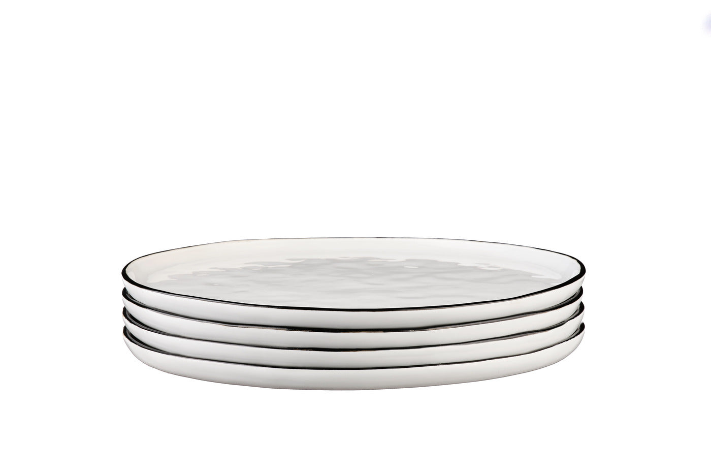 Assiette PURE Ø27,5cm - 4 pièces - Blanc Neige Björn - Mathon - 3