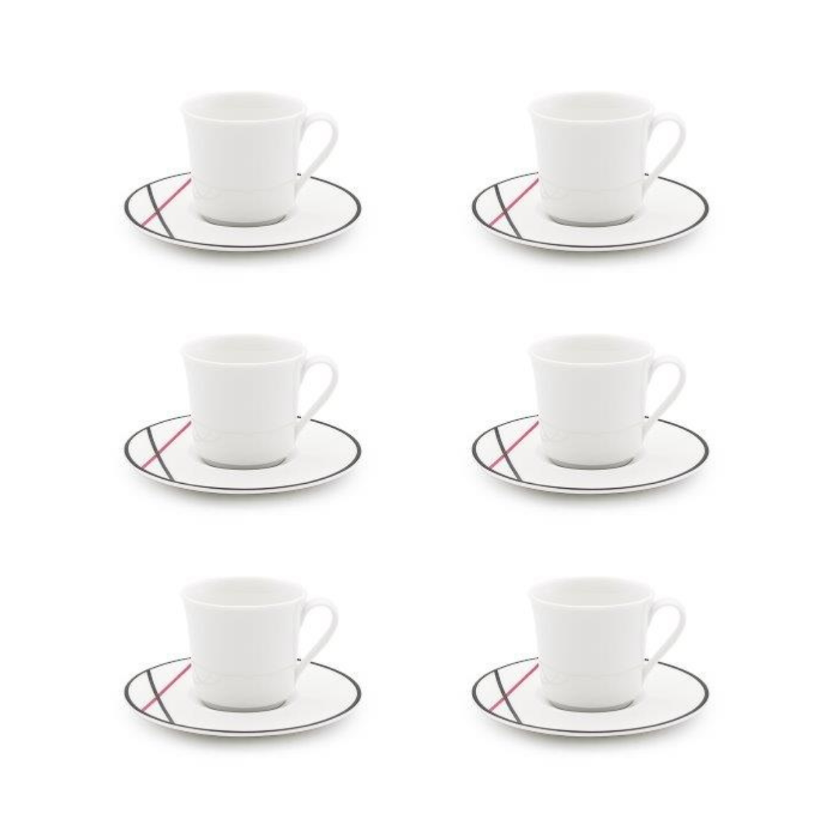 Coffret 6 services à café BISTROT Fauchon Art de la Table - Mathon - 5