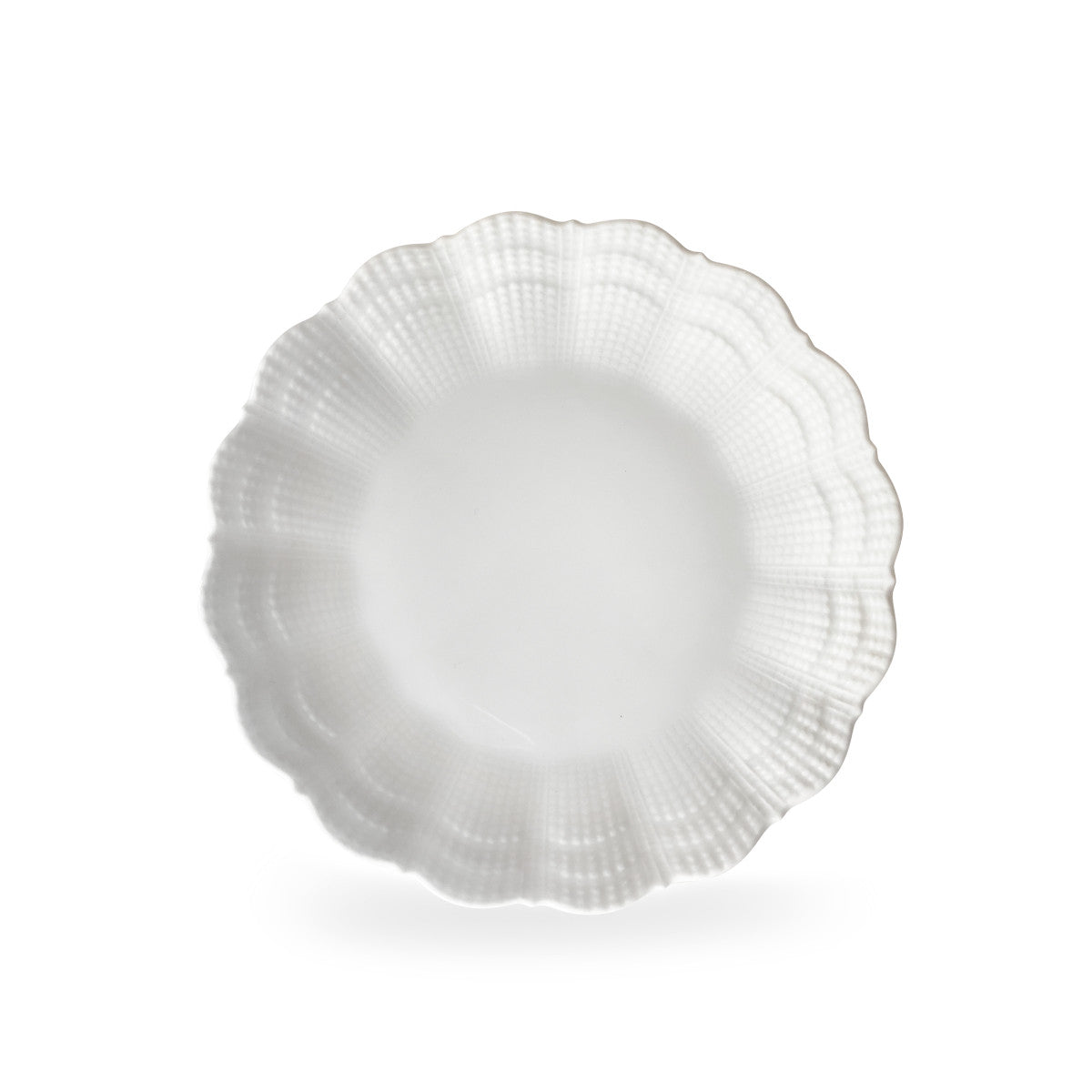 Corail Blanc - Assiette à pain 15.5 cm (lot de 6) Médard de Noblat - Mathon - 1