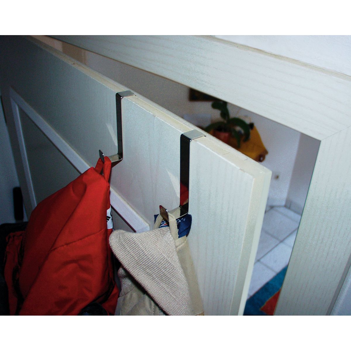 Ensemble de 6 crochets pour porte et placard  Tecno Fackelmann - Mathon - 2