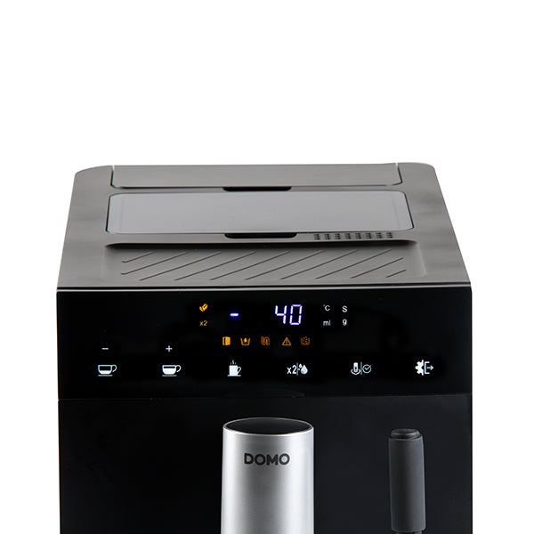 Machine à expresso automatique noire 1350 W Domo - Mathon - 6