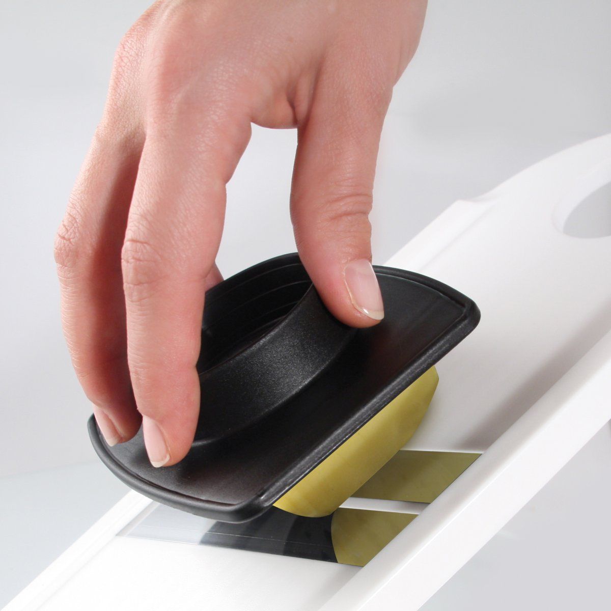 Mandoline de cuisine manuelle double lame avec protège main  Basic Fackelmann - Mathon - 4