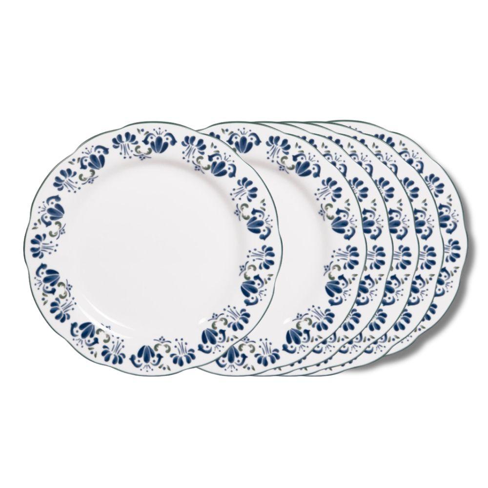 Assiette à dessert Giverny 21 cm (lot de 6) Table passion - Mathon - 1