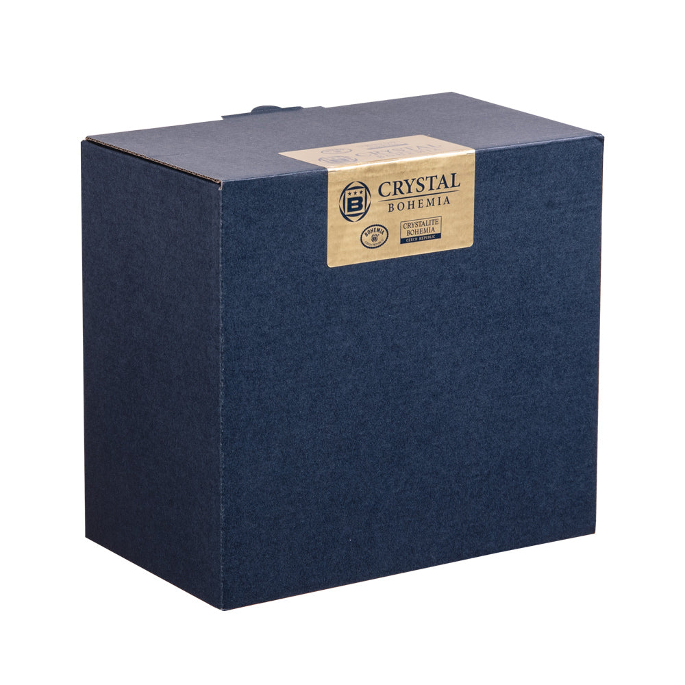 Carafe Flat 70 cl en cristal hauteur 21 cm Table passion - Mathon - 2