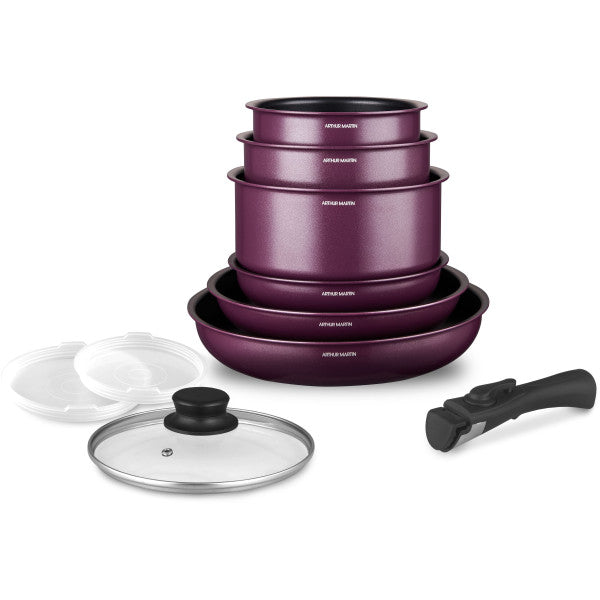 Batterie De Cuisine - Tous Feux Dont Induction - Arthur Martin - Am299 Arthur Martin - Mathon - 1