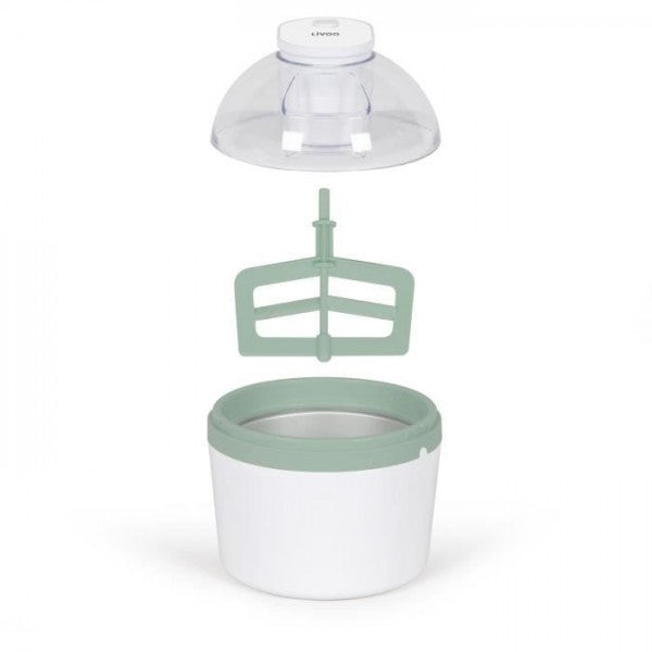Machine A Glace - Sorbetiere   - Livoo - Dom461 - 12w - 1l - Cuve Alum Livoo - Mathon - 5
