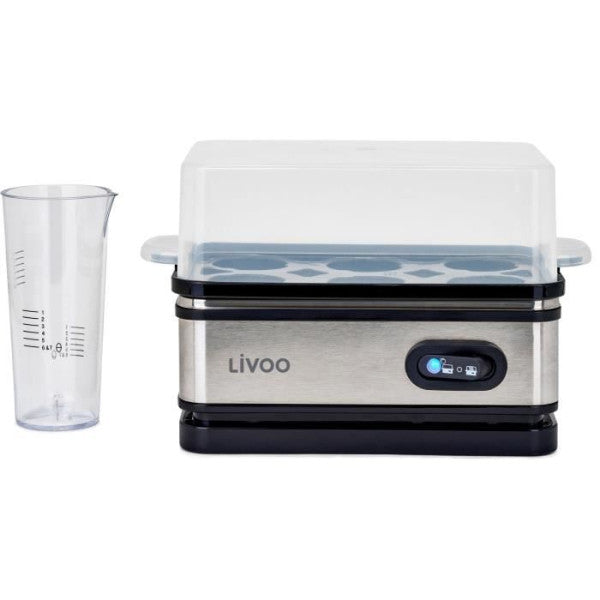 Cuiseur A Oeufs - Livoo - Doc290 - 400w - 6 Oeufs - Acier Inoxydable - Livoo - Mathon - 1