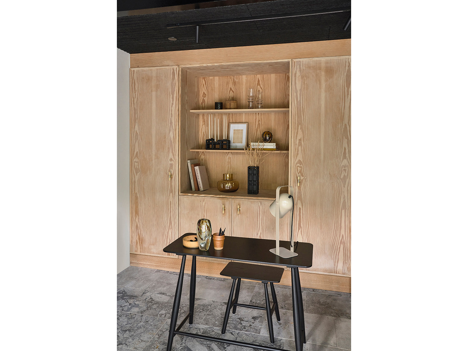 Set de 2 mugs EVIG en porcelaine Ambre Villa Collection - Mathon - 5