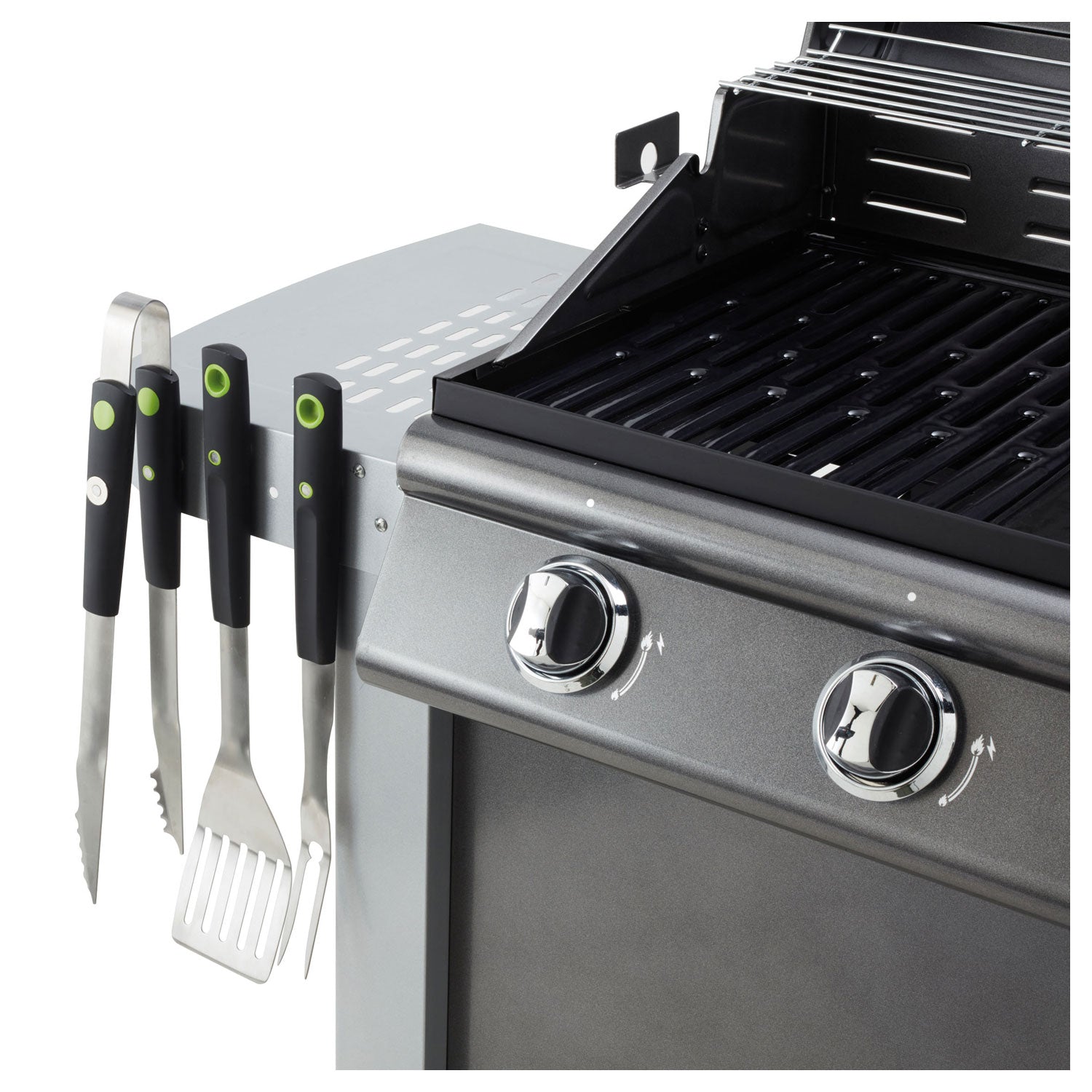 Coffret de 3 accessoires aimantés pour barbecue Cook
