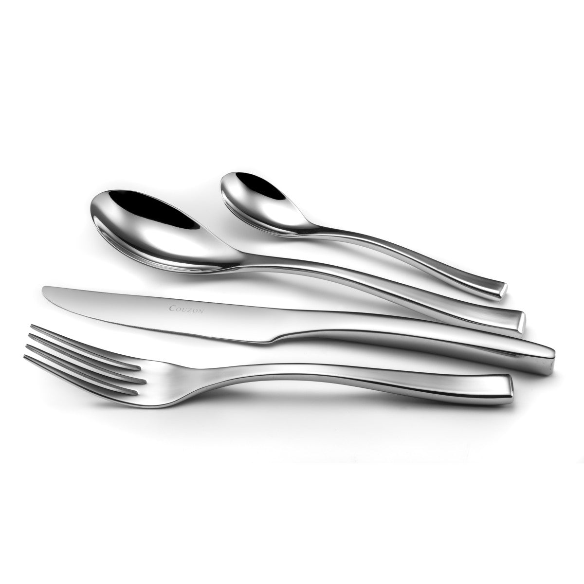 Steel - Ménagère 86 pièces en coffre bois Couzon - Mathon - 5