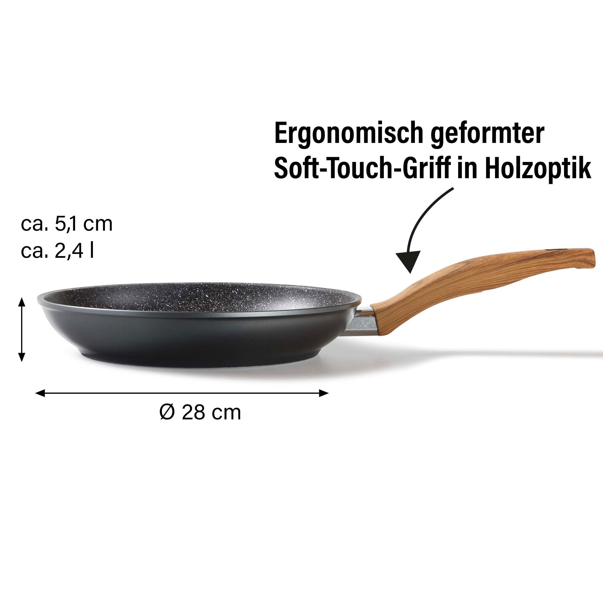 Back to Nature Poêle 28 cm Stoneline - Mathon - 4