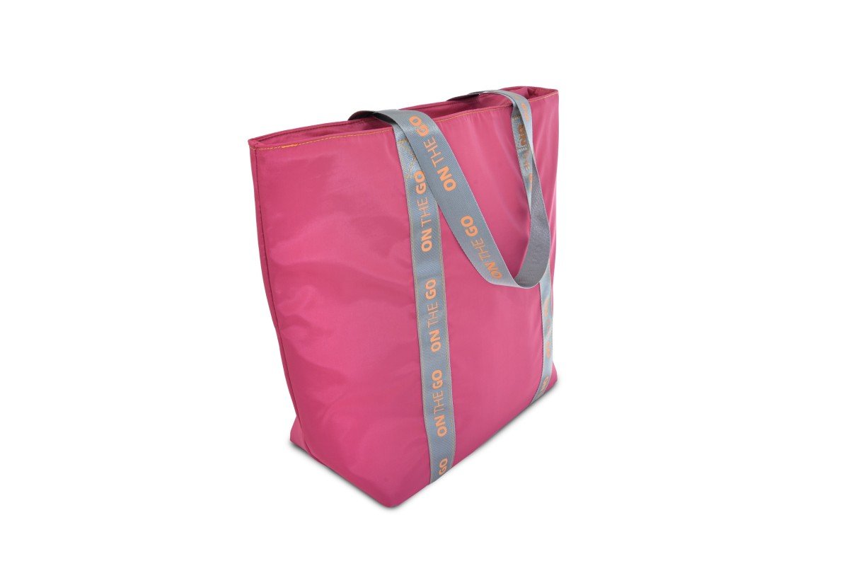 Shopper Sac à lunch On the go Fuchsia Iris Barcelona - Mathon