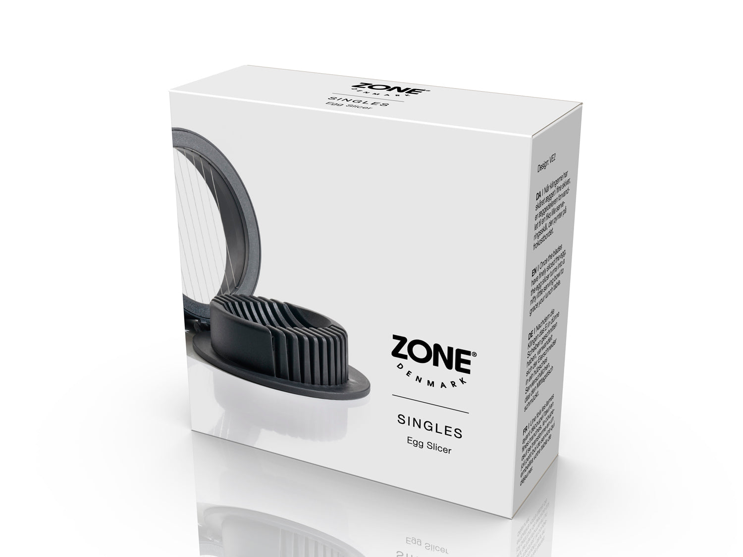Coupe-œuf SINGLES en polypropylène Noir Zone Denmark - Mathon - 3