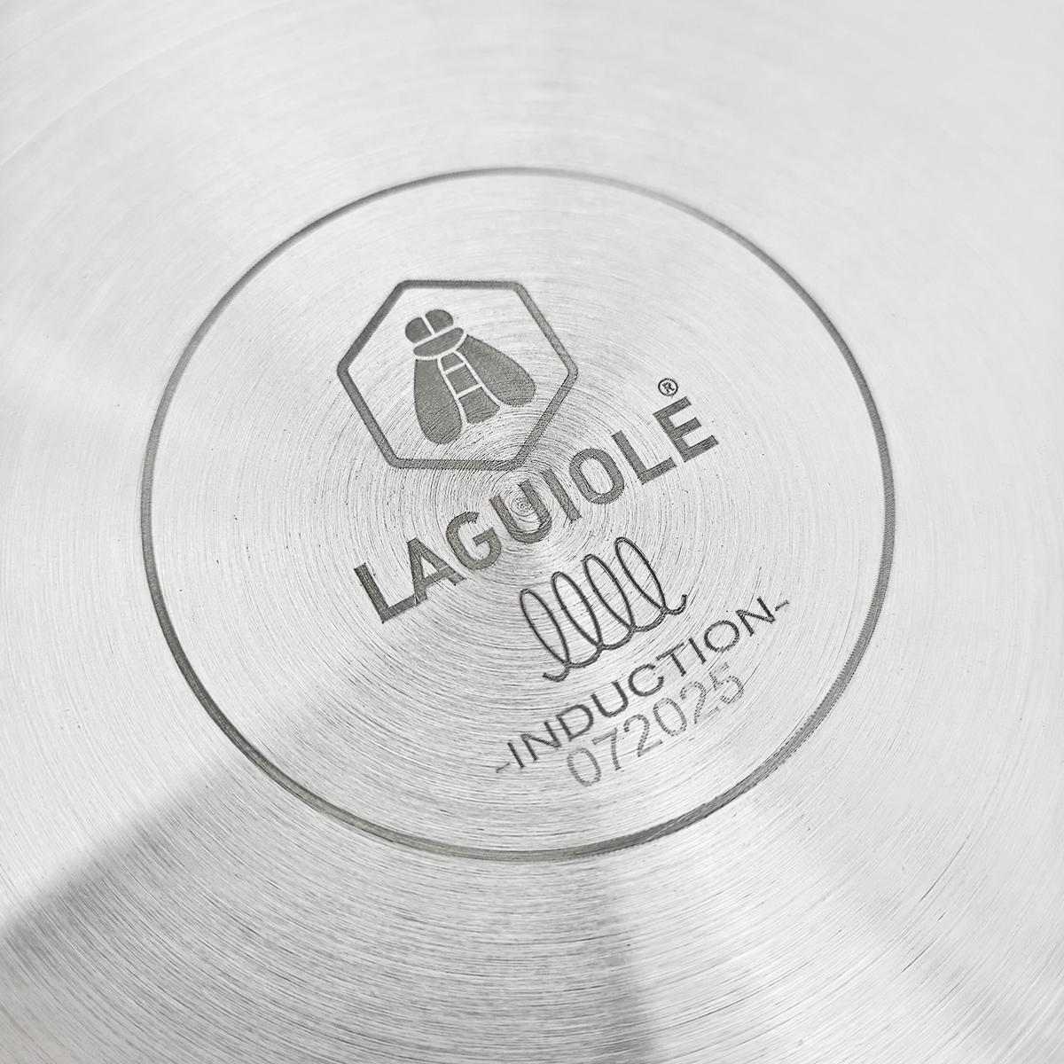 Wok 32cm triplex - "BlackSteel" Laguiole Cuisson - Mathon - 4