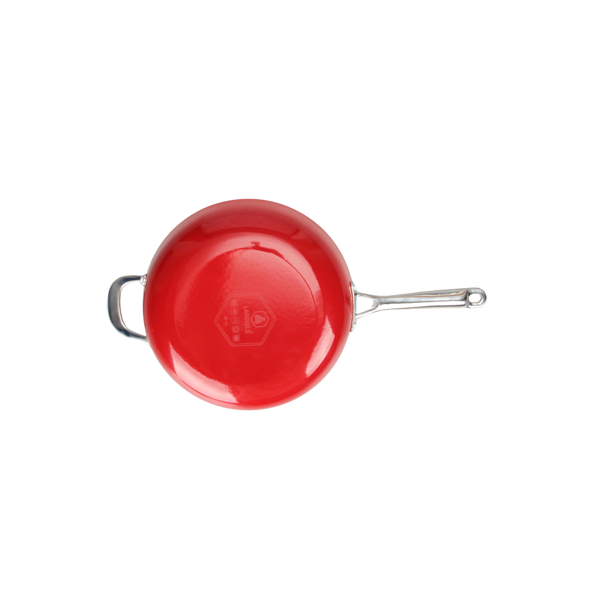 Sauteuse rouge 32cm - "Red AirIron" Laguiole Cuisson - Mathon - 5