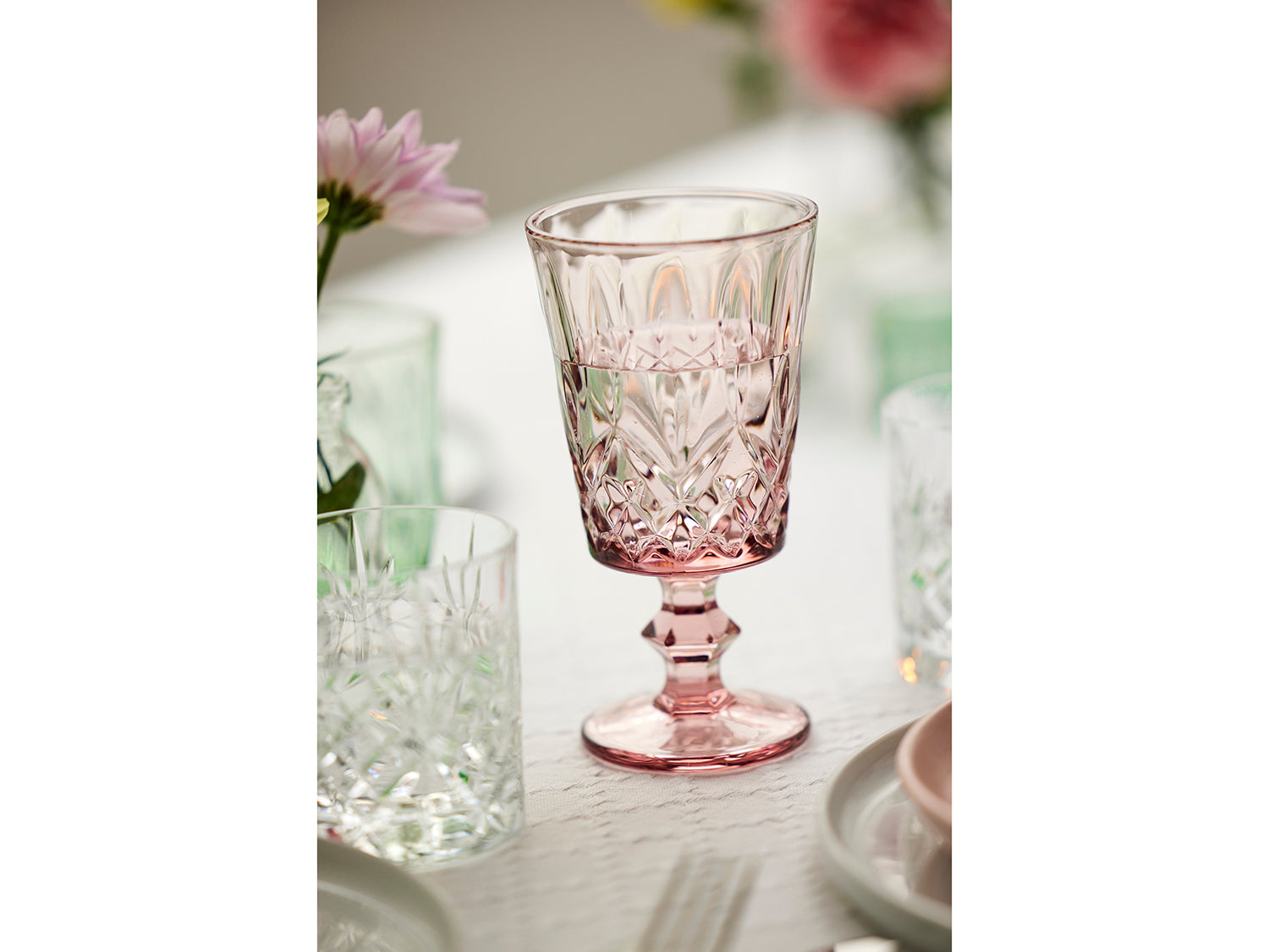 Set de 2 verres à vin SORRENTO Rose Lyngby Glas - Mathon - 8