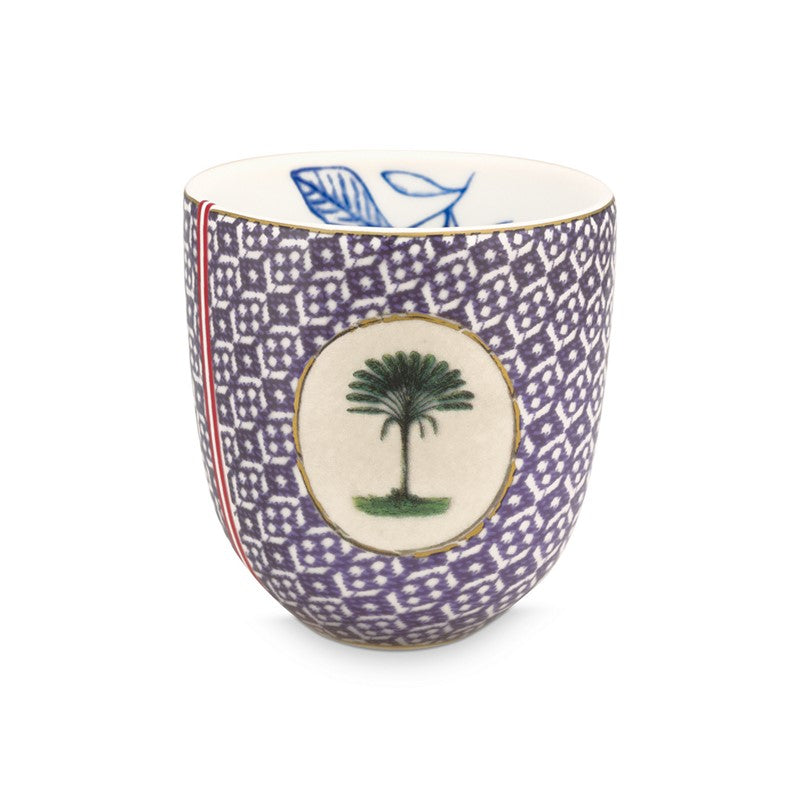 Lot de 6 Tasses à café sans anse Héritage Carreaux Bleus - 100ml Pip Studio - Mathon - 2