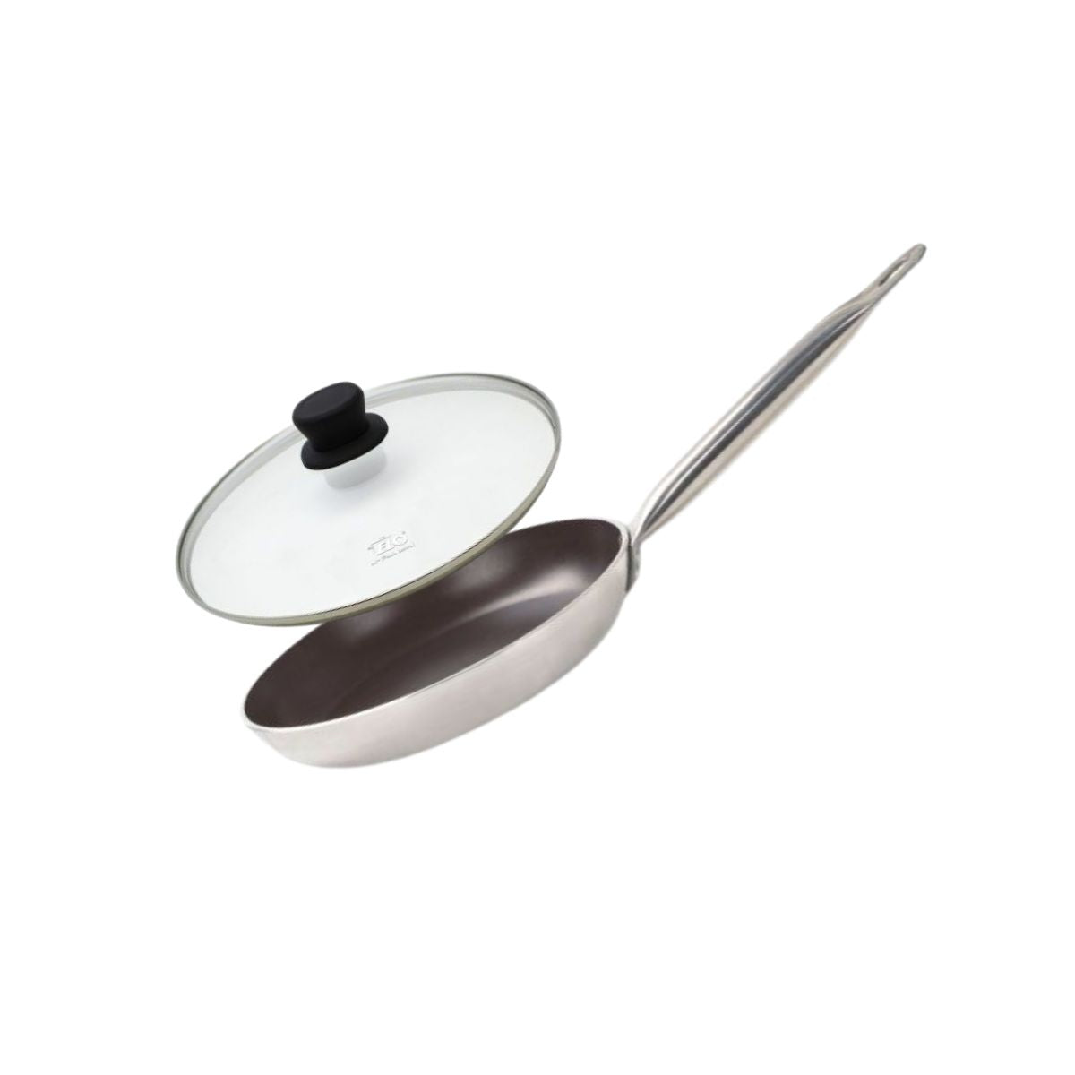 Poêle 28 cm céramique sans PFAS et son couvercle Elo - Mathon - 1