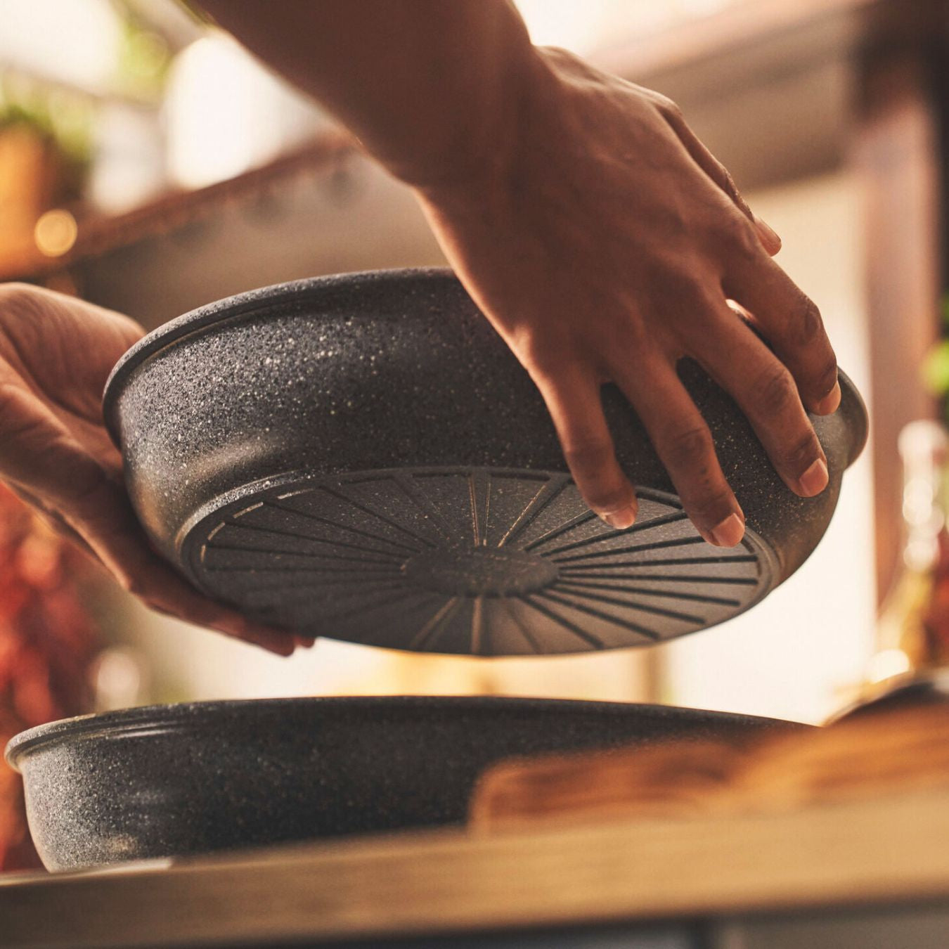 Poêle, 26 cm, Aluminium, Revêtement antiadhésif en céramique Ballarini - Mathon - 2