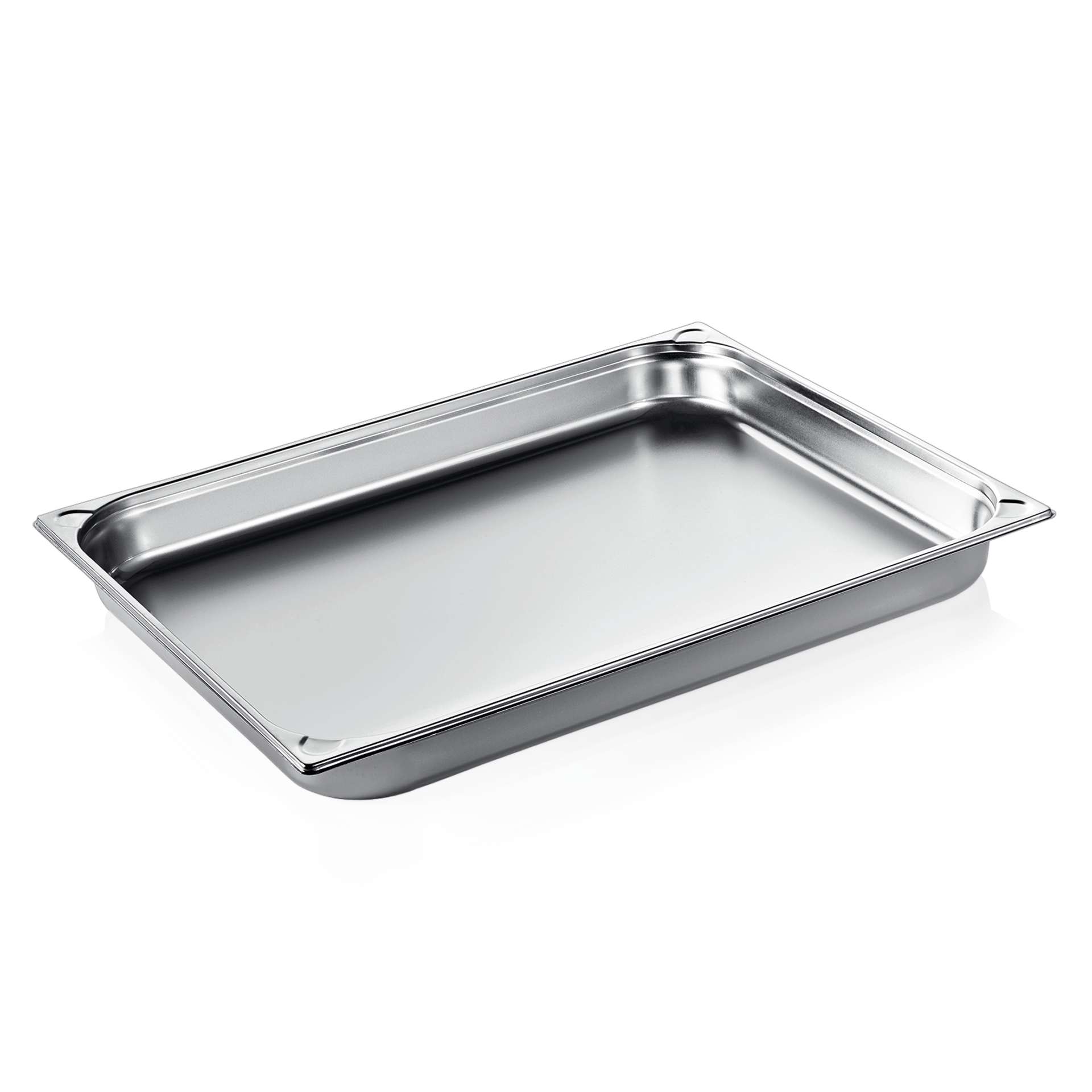 Bac GN 2/1 Inox Coins Gaufrés 18,5 L H 65 mm - WAS Germany - Mathon