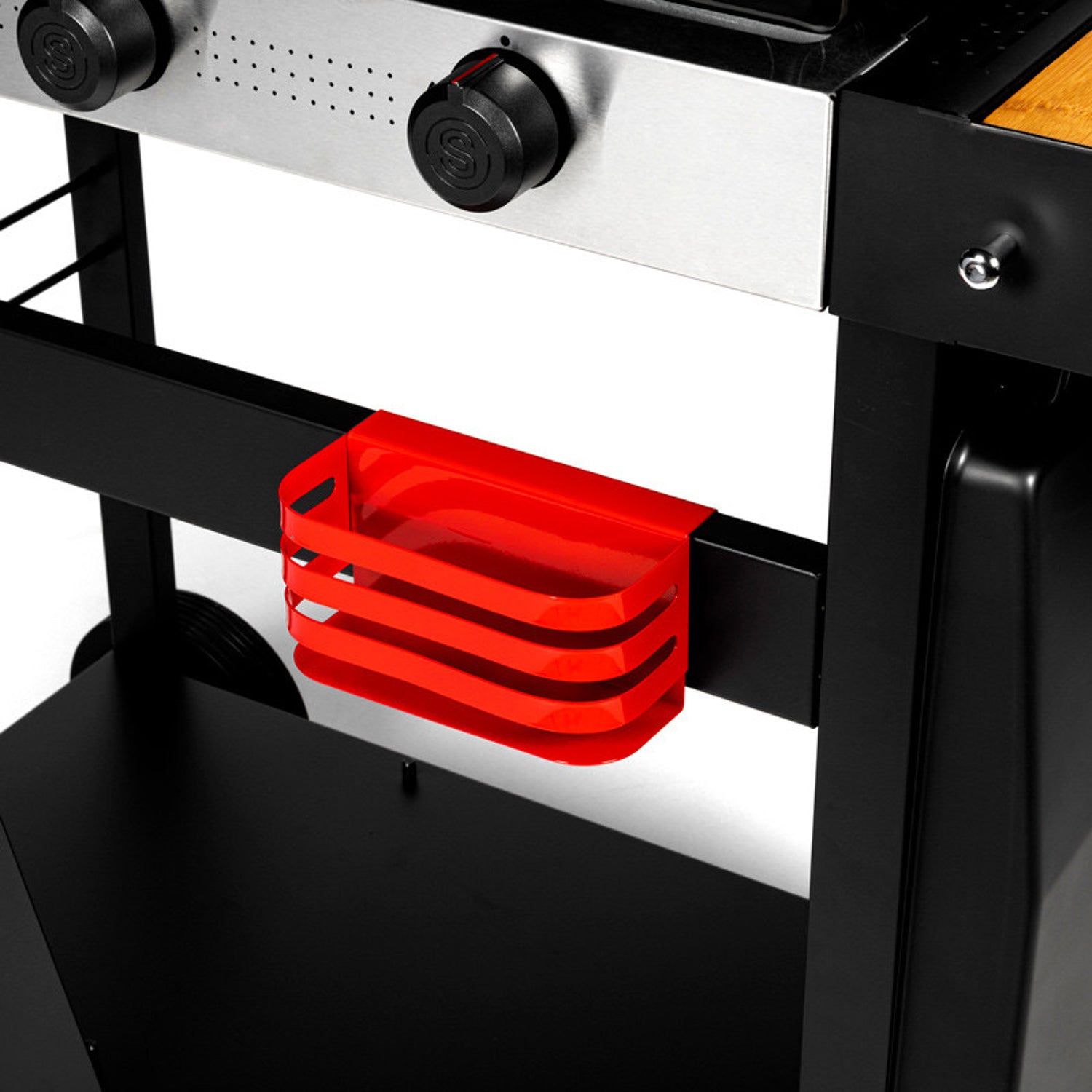 Plancha au gaz avec chariot SOLIA 350 3 brûleurs 6,45kW Somagic - Mathon - 9