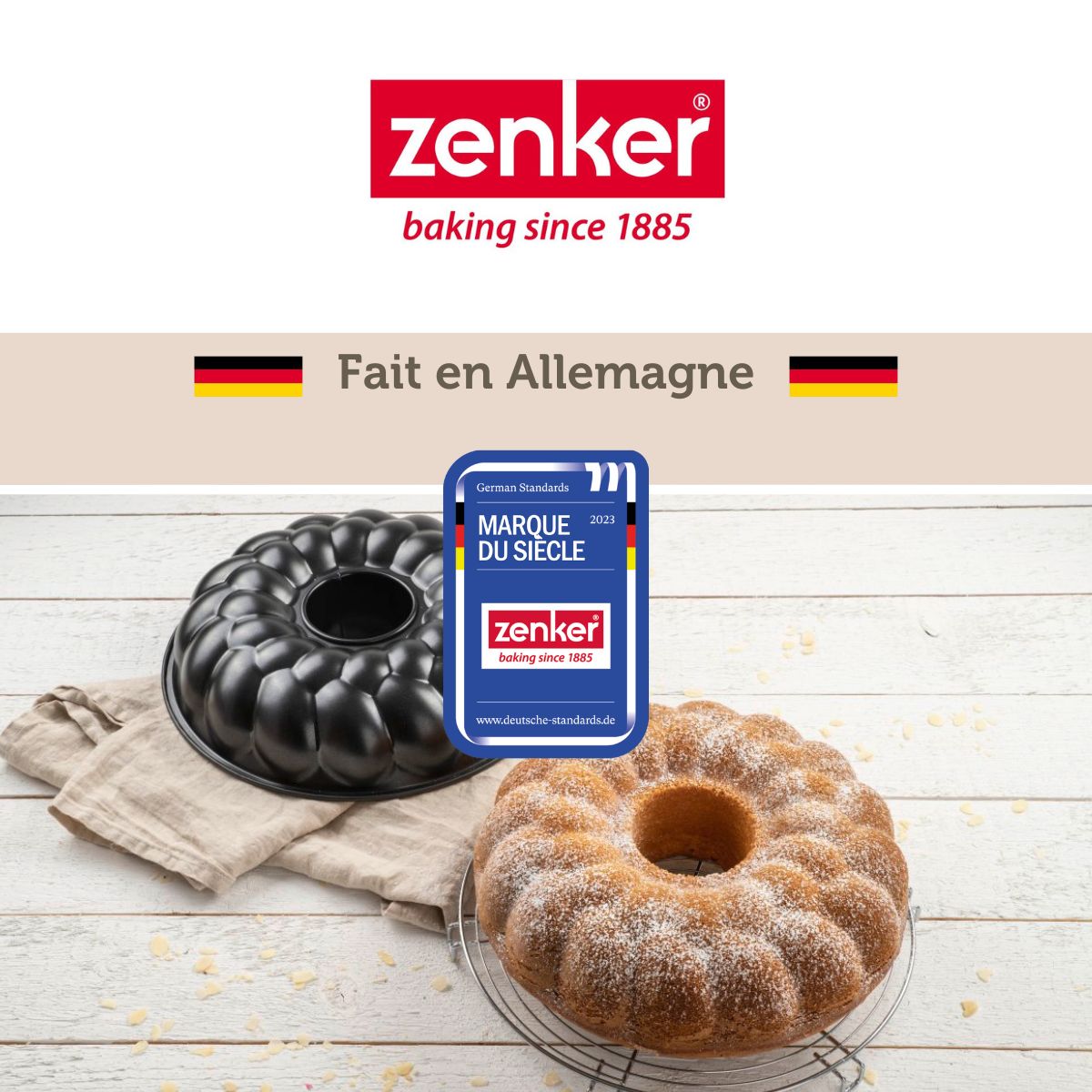 Moule à pain avec cheminée 32 cm Zenker Black Metallic Zenker - Mathon - 7