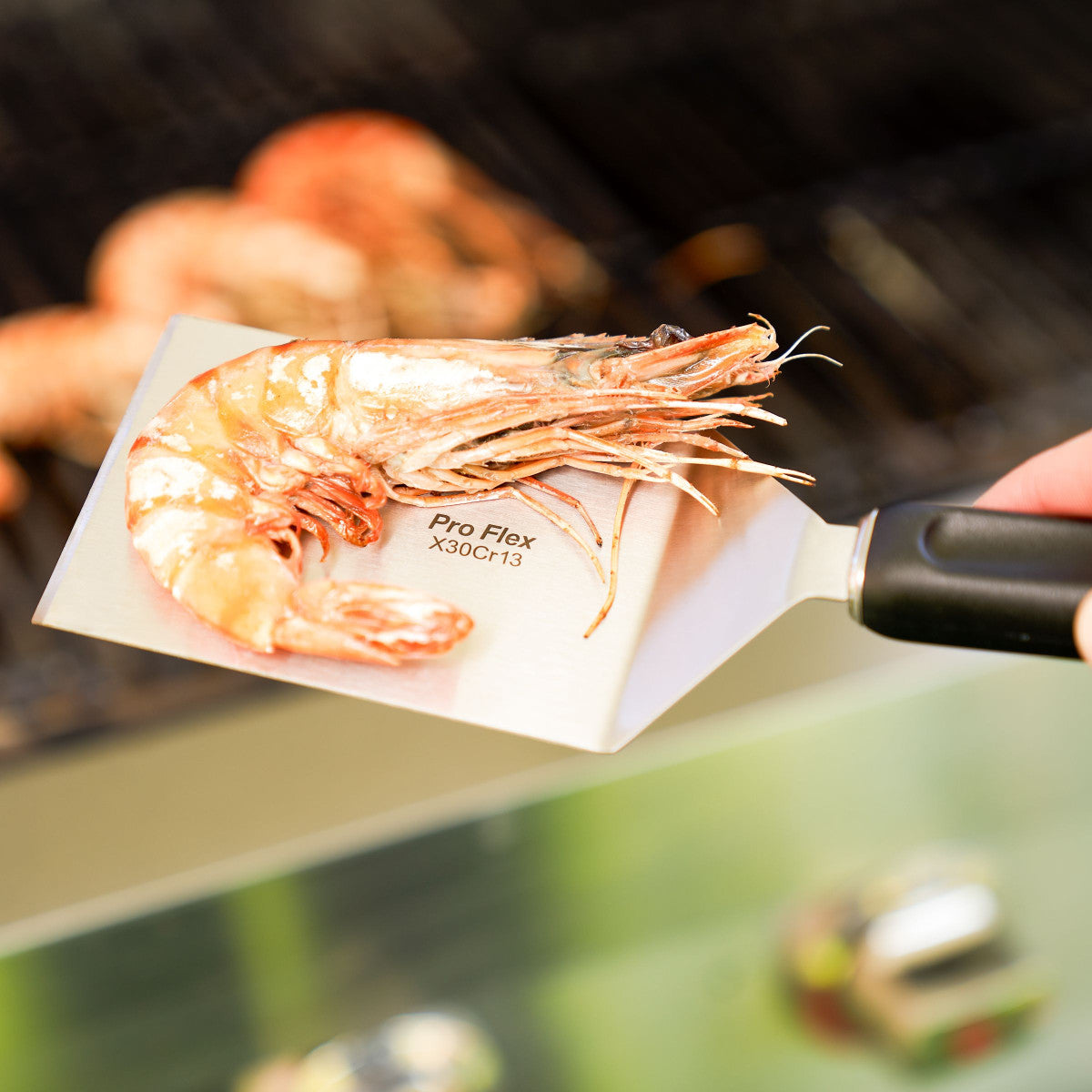 Pro Flex - Large spatule courbée rigide 15cm Sabatier Trompette - Mathon - 3